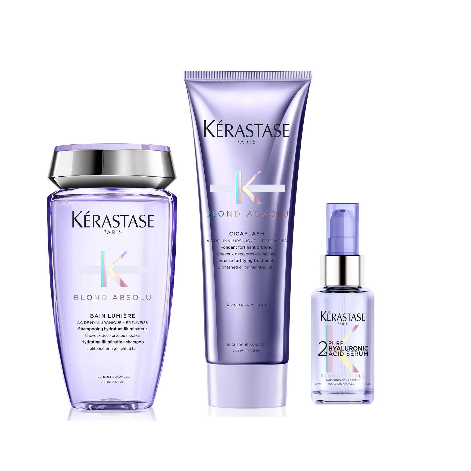 Kérastase Routine for Bleached-Blonde Hair