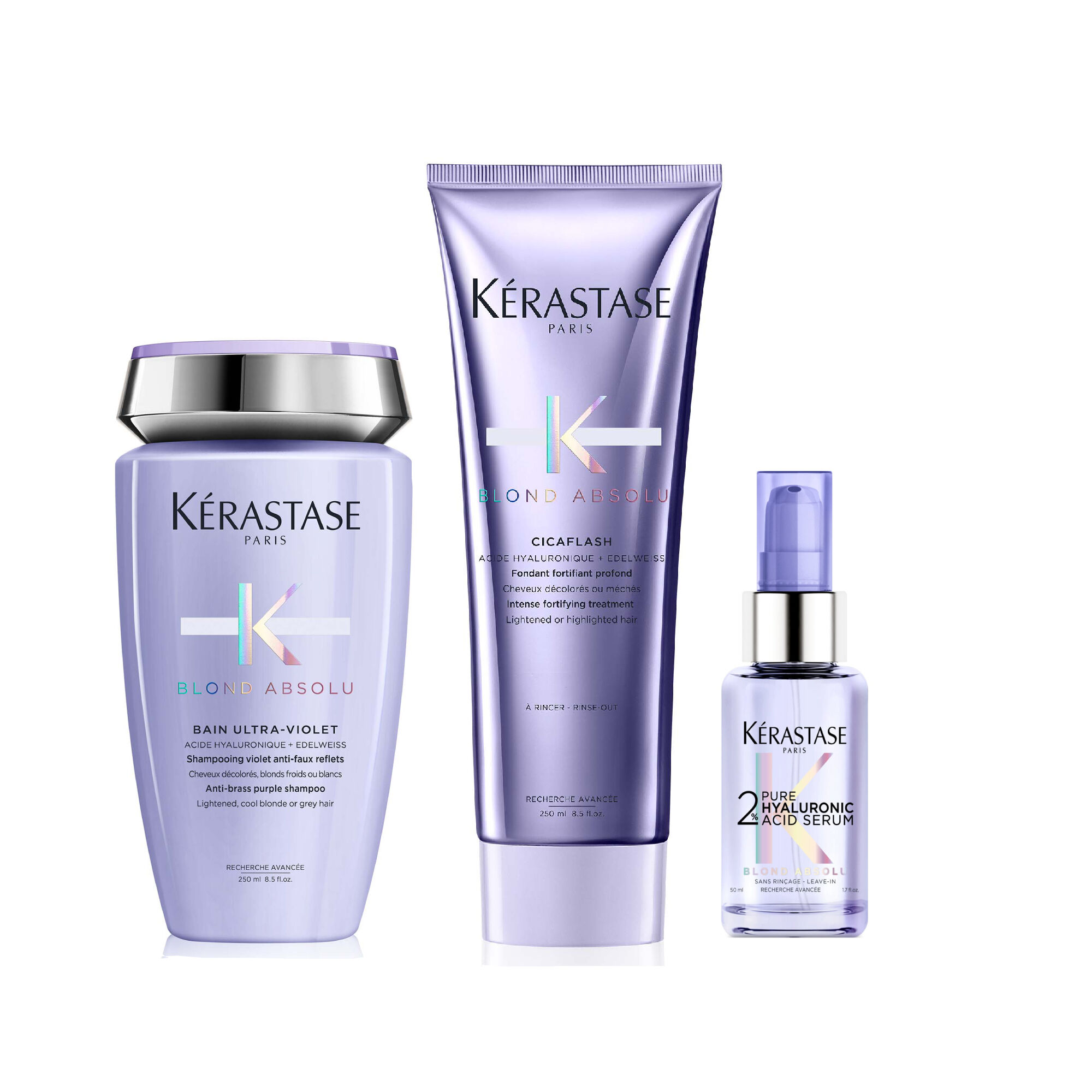 Kérastase Routine for Anti-brass Bleached-Blonde Hair