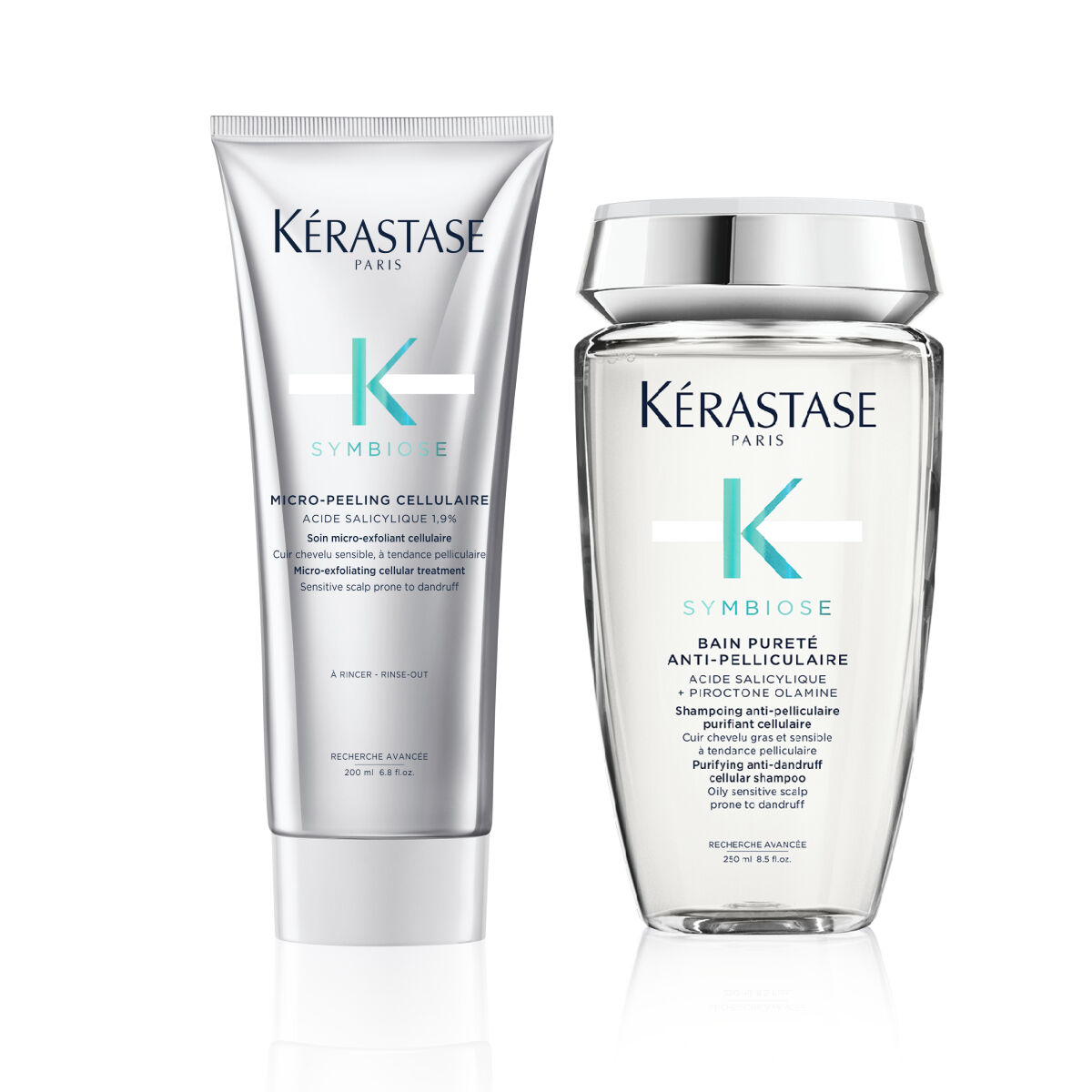 Kérastase Anti-Dandruff Exfoliate & Cleanse Duo for Oily Scalps